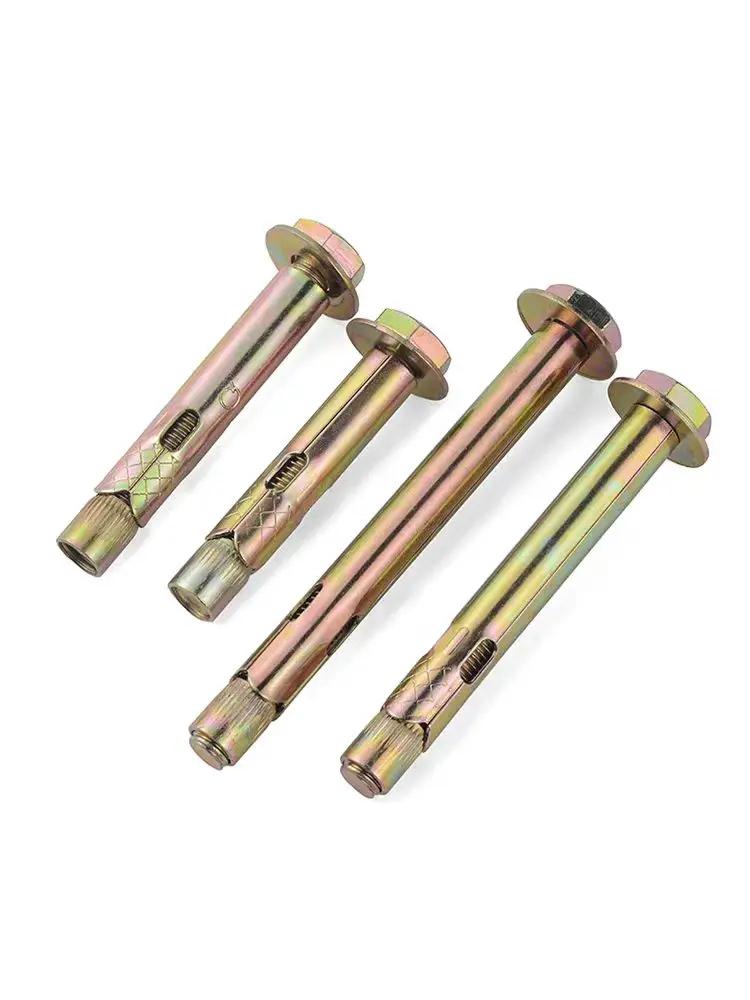Manufacturer Yellow Metric 4.8 Zinc Plated Fasteners Sleeve Anchor Bolts Metric Anchors High Visibility Fasteners for Easy supplier