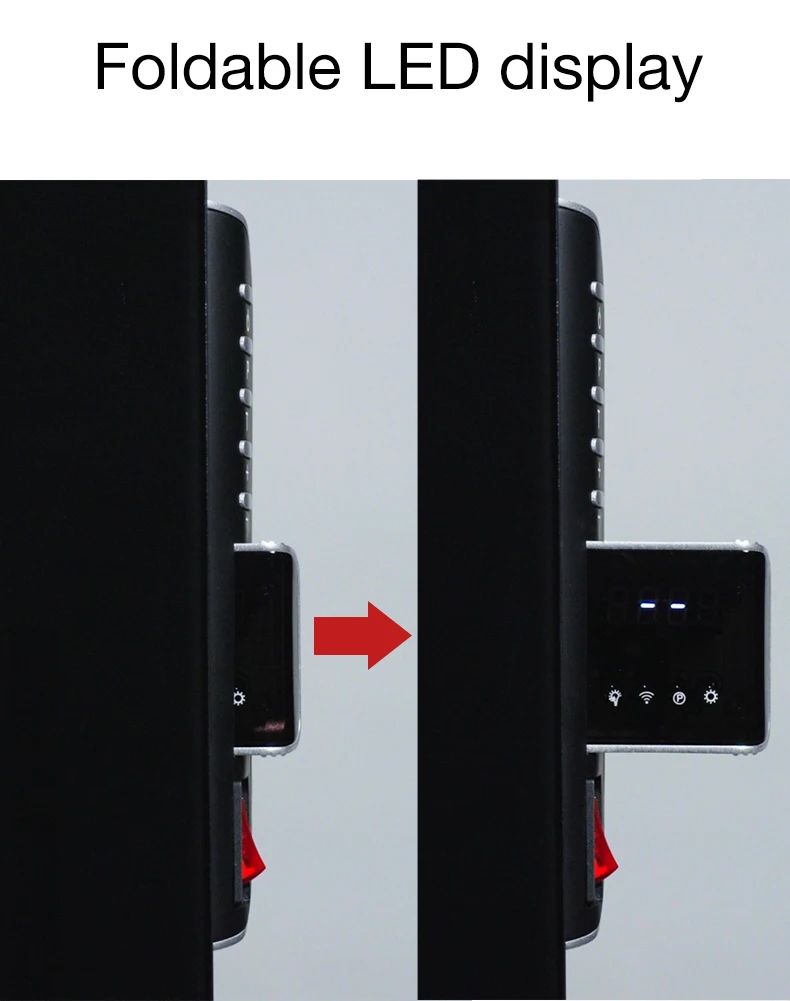 Infrared Tempered Glass Panel, Electric, CB - detail 4