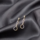 Earring 18k Gold Earrings Gold 18k Earrings Luxury Design Golden Earring 18K Gold Jewelry Earrings Charm Earrings