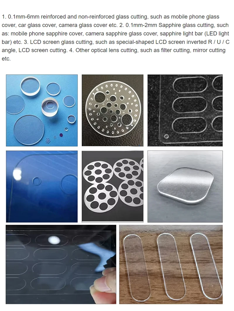 2025 Professional Picosecond Laser / Pico Laser / Picolaser Cutting Machine for Glass