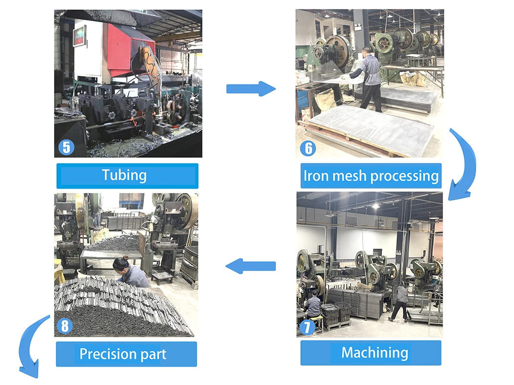 Factory Price modern style security iron doors home security door for warehouse safety
