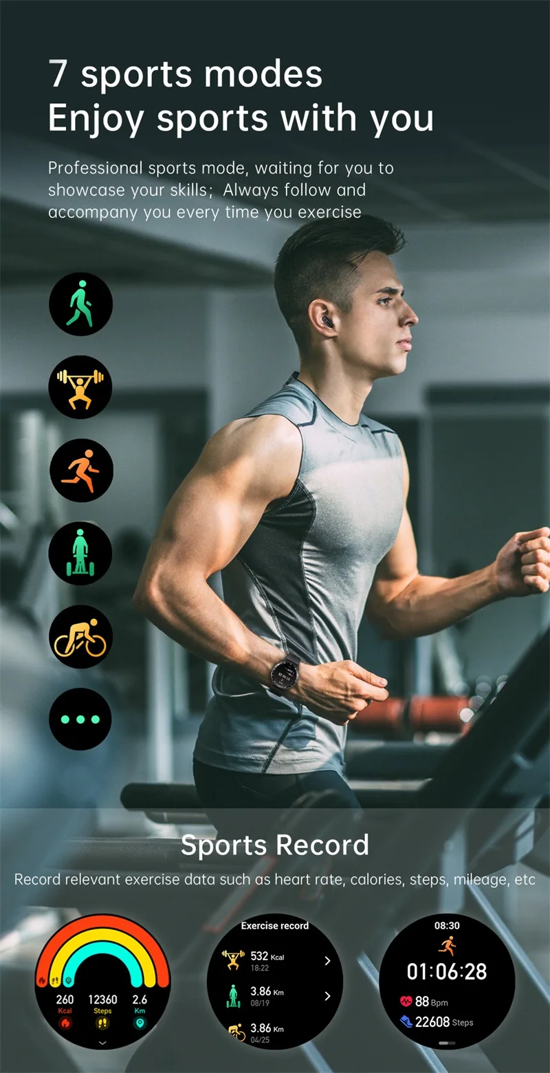 X10 2 in 1 Smart Watch with TWS Earbuds NFC IP67 Waterproof Fitness Tracker 1.39" HD Touchscreen Heart Rate SpO2 Monitor Sport Smartwatch for Men (19).jpg