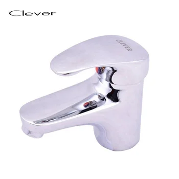High Quality Single Handle Wash Basin Faucet Chrome Plated Hot And Cold Basin Faucet