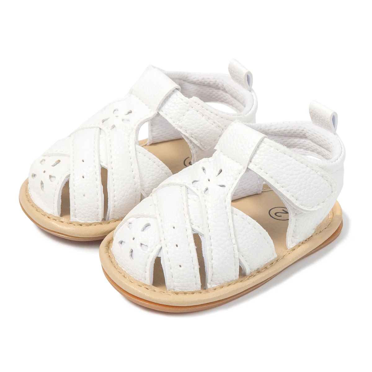 High Quality  outdoor infant baby  Girls and boys Summer Shoes  rubber soft sole  PU leather fabric  baby sandals