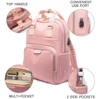 Backpack Bag Laptop Backpack With USB Charging Port Computer Bag Women Laptop Backpack