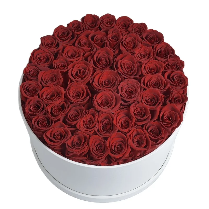 Immortal Preserved Fresh Rose Flower 100% Natural Wedding Valentine's Day Gift 