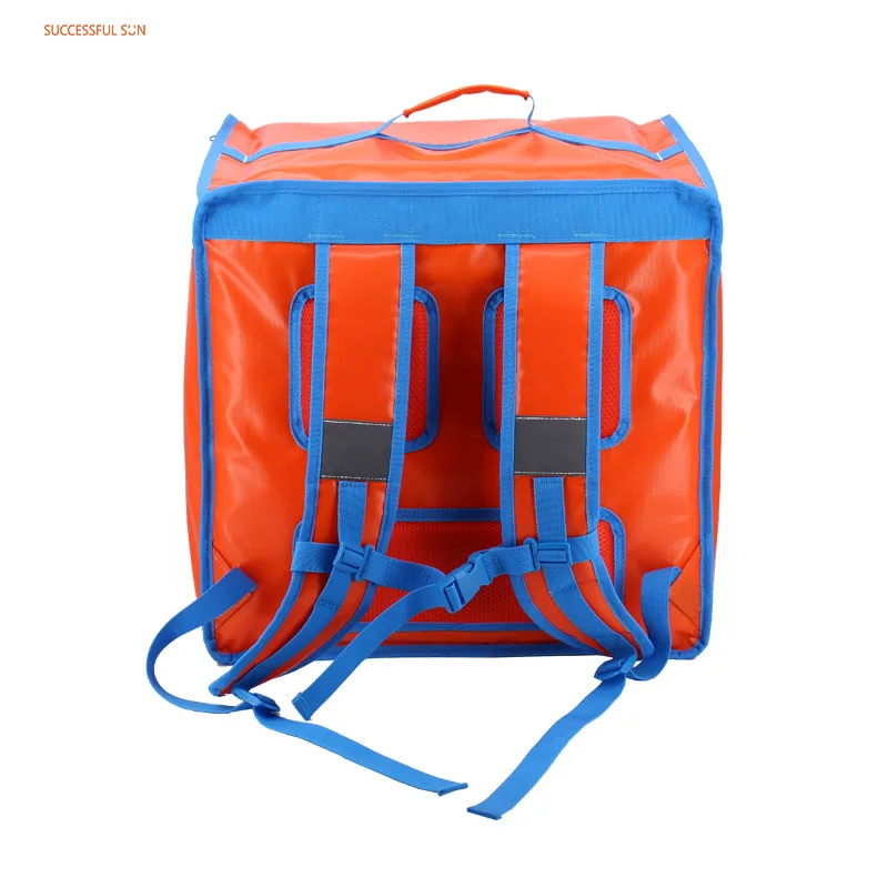 product customized logo waterproof thermal pizza delivery motorcycles bicycle food delivery bag-4