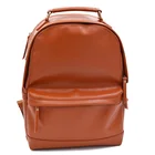 Laptop Custom Pu Vegan Faux Synthetic Leather Laptop Backpacks Men