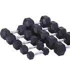 Weight Cast Iron 50lbs 6 60kg Dumbbells Dumbell Weight Set Dumbbell