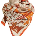 Silk Shawl Cashmere And Silk Fashion Square Scarf Shawl