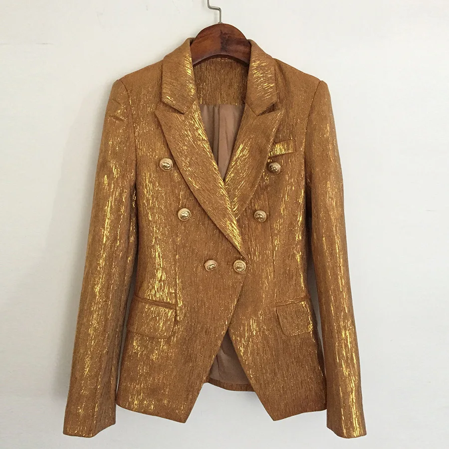 brown short blazer