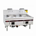 Cooking Range Single Head Double Head Steam Oven For Commercial Large Cooking Range