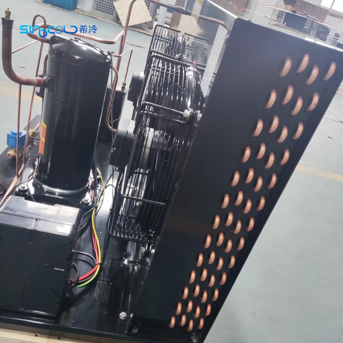 Condensing Unit, 2-10HP, SCYHF06, 5HP, YM86E7G-100 - detail 18