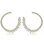 Earrings Stud Custom Big Gold Plated Diamond Hoop Earrings Diamond Stud Earrings For Women Set