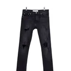 Skinny Jeans Jeans For Men Bulk Wholesale Custom Skinny Fit Tapered Leg Ripped Denim Jeans For Men