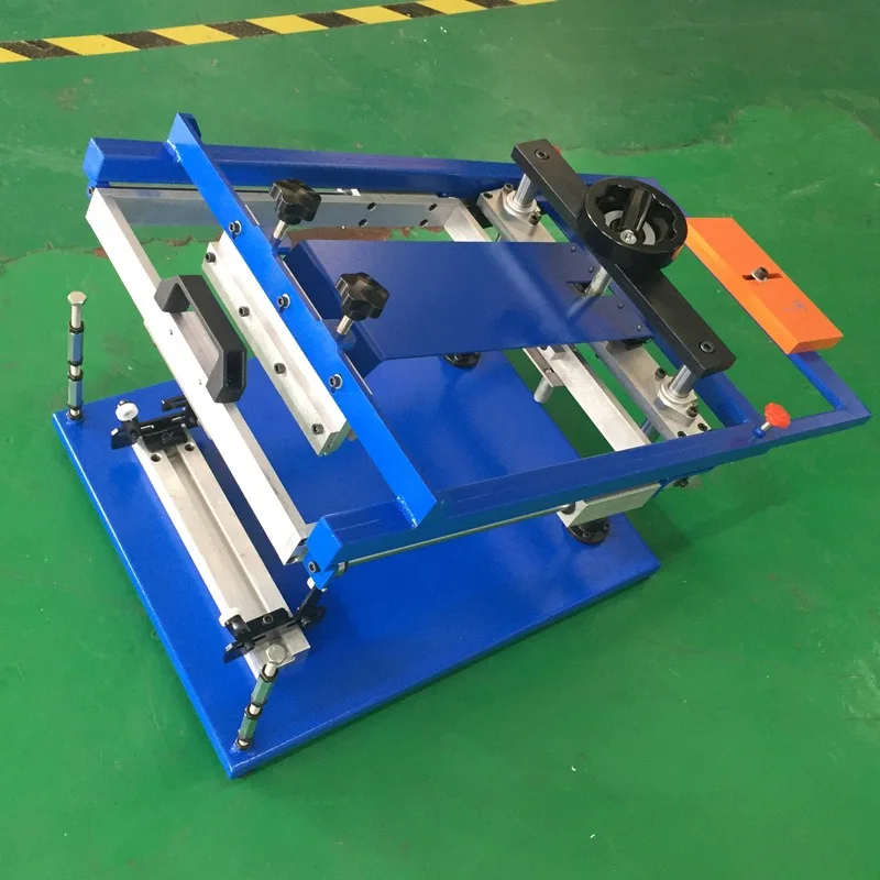 Manual Paper Cup Screen Printing Machine Plastic Bottle Round Curved