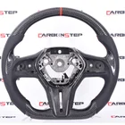 Red Custom Red Location Line Carbon Fiber Steering Wheel For Nissan