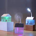 With Mini Fan Light Usb Lights Multi-function Water Diffuser With Mini Fan And LED Light USB COLOR LIGHTS