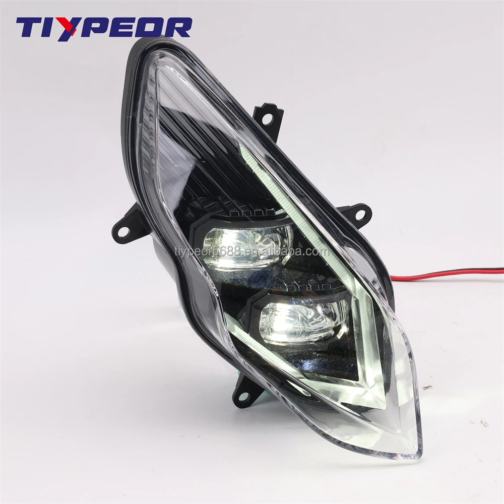 low beam drl with angel eyes for bmw s1000 aftermarket front head light lamp parts-4