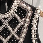 Women's Women New Arrival Diamond Inlaid Handmade Beaded Elegant Women's Sleeveless Dress Casual Dresses
