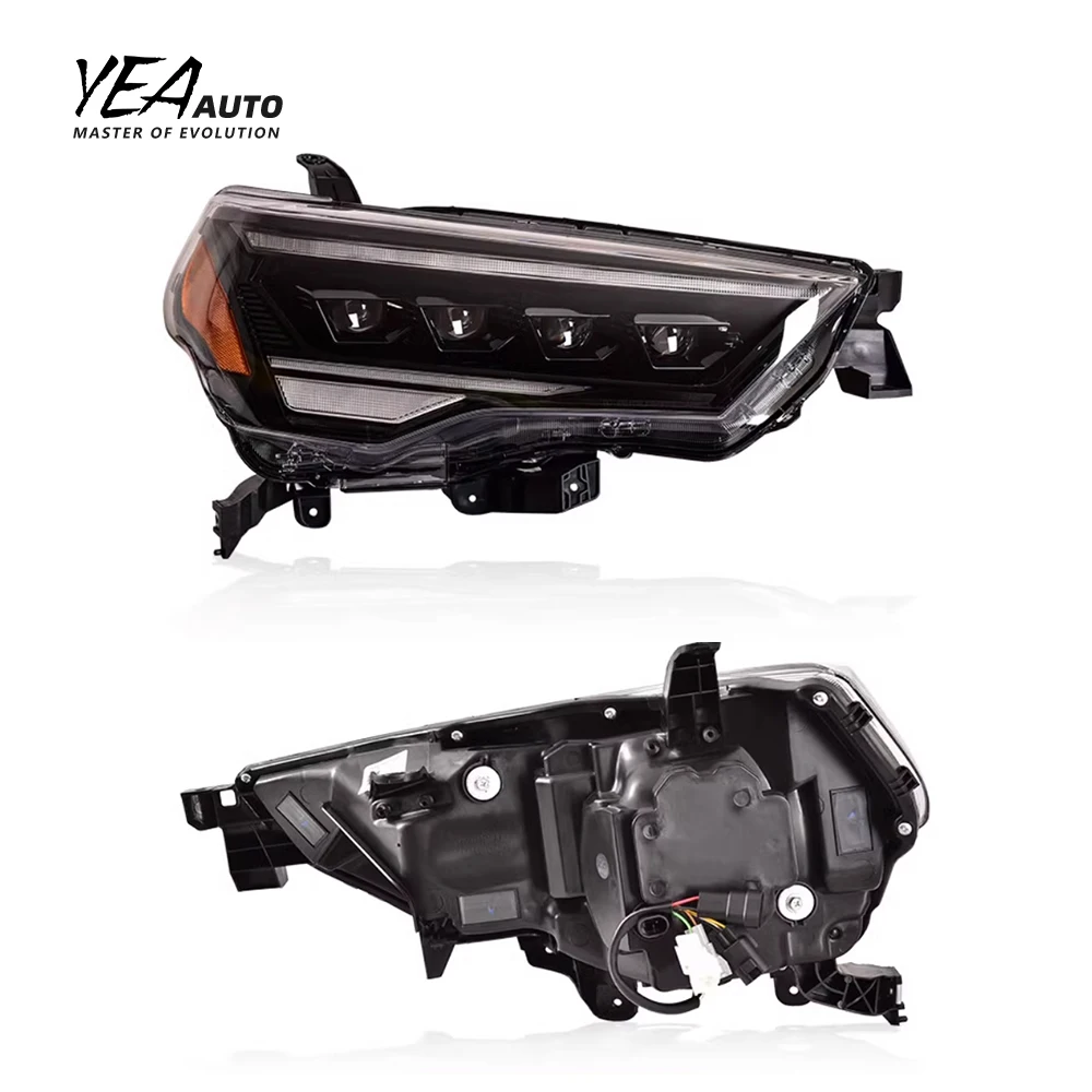 product headlight head light led 3 eyes headlights head lamp for toyota 4 runner 4runner headlamp 2014 2020 head lights-4