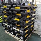 Customized Rubber Road Safety Garage Car Stopper