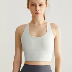 Supply Cross Beauty Back Underwear Vest Activewear Casual Gym Fitness Yoga Sports Wear Sportswear Bra