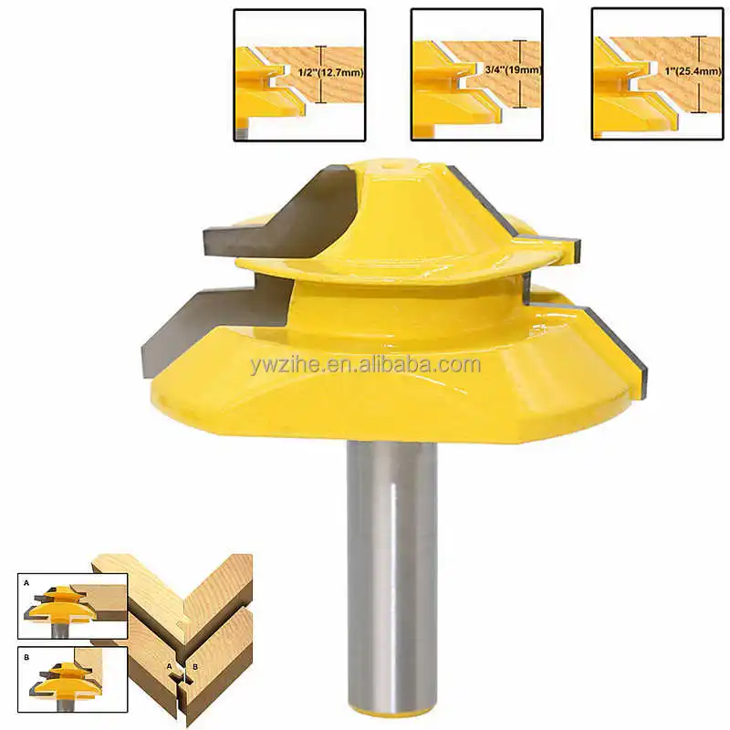 45 Degree Mortise And Tenon Cutter 1 2 Shank Mortise And Tenon Line