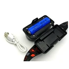 Led Flashlight Portable Mini LED Headlamp USB Rechargeable Camping Headlamp Fishing Headlamp Flashlight