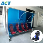 Soccer Soccer Dugout Custom Made Luxury Soccer Field Bench Players Portable Soccer Dugouts For Sale