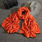 Scarf New Scarf Wholesale New Fashion Double Sided 100% Viscose Winter Scarf Neck Square Type Of Shawl