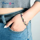 Turquoise Bracelet Bestone Hot Sale 2mm Turquoise Lapis Mixed Bracelet Natural Stone Bracelet For Women