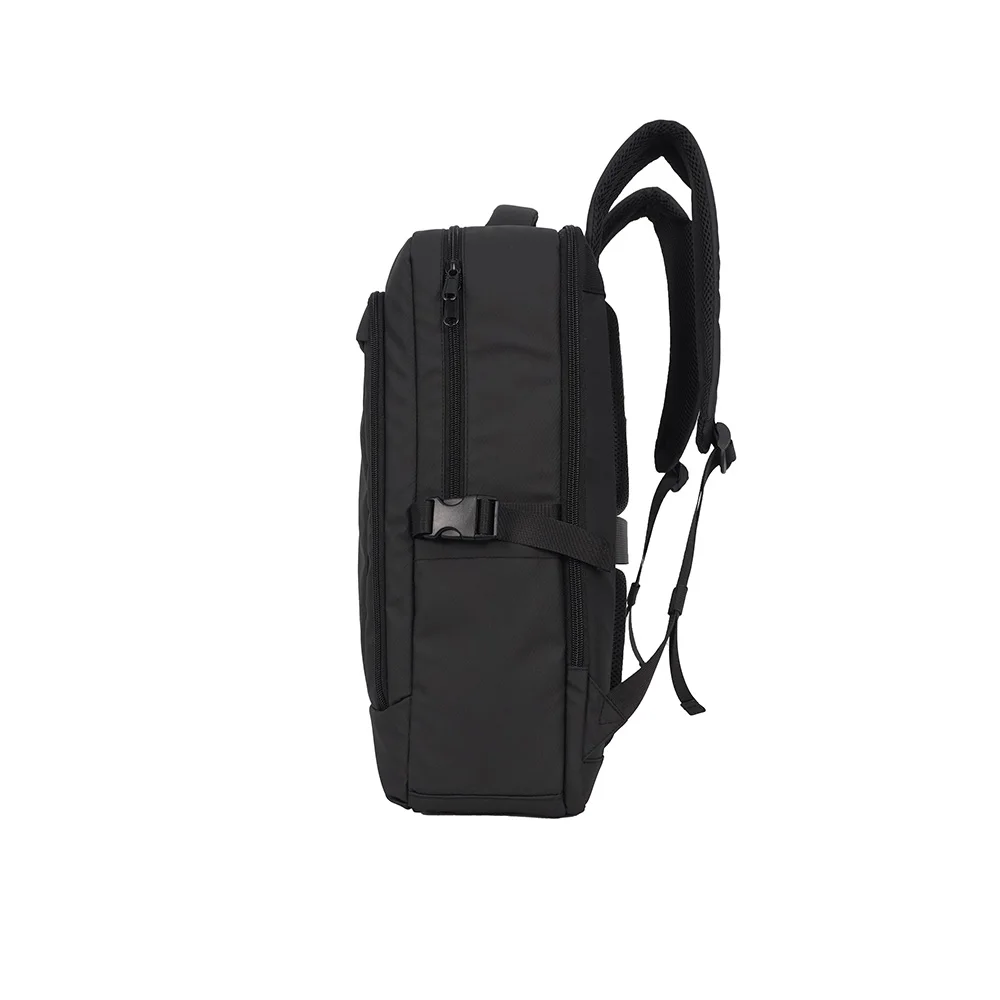 product fashionable slim wheeled laptop backpack with usb port new design waterproof business bag zipper closure-3