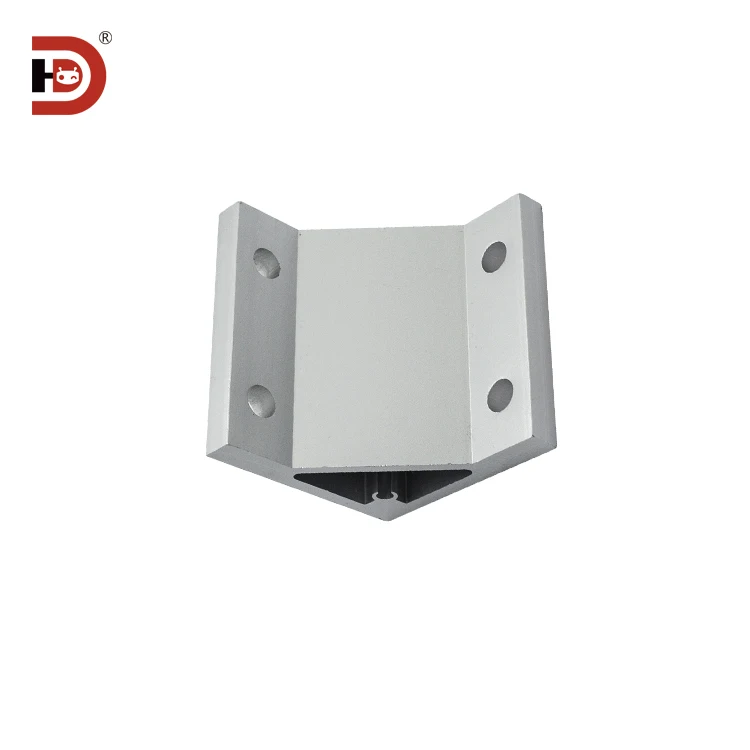 80 High Vertical Aluminum Corner Code Fixing Parts, Aluminum Profile Accessories, Connecting Bracket Corner Parts factory