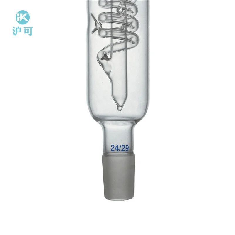 Laboratory Glassware Mm Boro Lab Condenser Reflux With Coiled