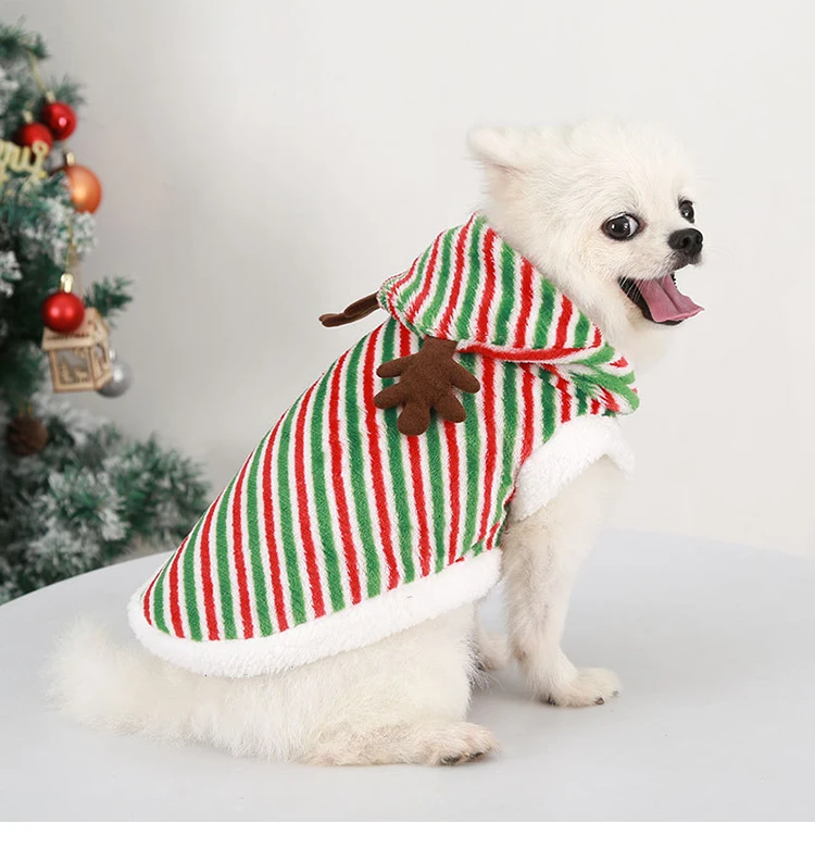 2023 New Winter Pet Christmas Coats Cat And Dog Clothes Cheap Price Supplier Selling Pet Clothes