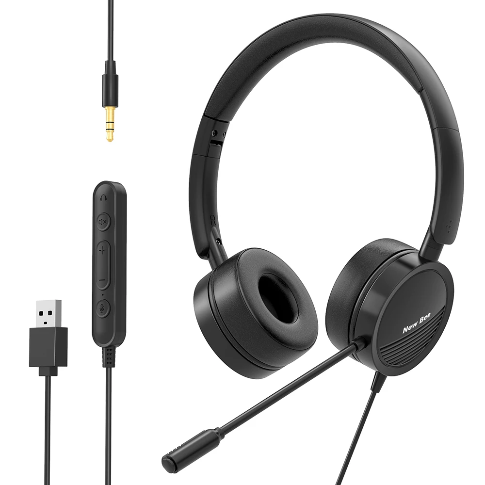 MEDIACOM AP965 - Cuffie con microfono - dimensione completa - cabla