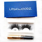 Eyelashes Eyelash Mink Eyelashes Vendor Fluffy 5d Thick Mink Eyelashes Bulk With Eyelash Logo Stickers Label