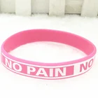 Silicone Bracelets Wholesale High Quality Custom Logo Pink Silicone Bracelets Sports Wristband