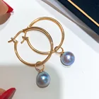 Earrings Earring Earring New Design Handmade Seawater Pearl 14k Gold Earrings Fashion Jewelry