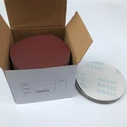 China Manufactory Aluminum Oxide Red Sandpaper Disc For Polishing Grinding