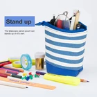 Cases Pencil Pencil Cases Pencil Cases Custom School Pop-Up Stationay Pouch Office Stand Up Pop Up Pen Cases Pencil Bag