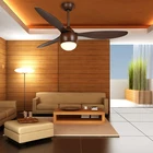 Ac Wood Blade Fan 1stshine 3 ABS Wooden Blade AC Decorative Ceiling Fan With Mountable Wall Control And Light