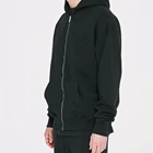 Zipper Wholesale Full Zip Hoodie Face Men Cotton Oversized Zipper Hoody