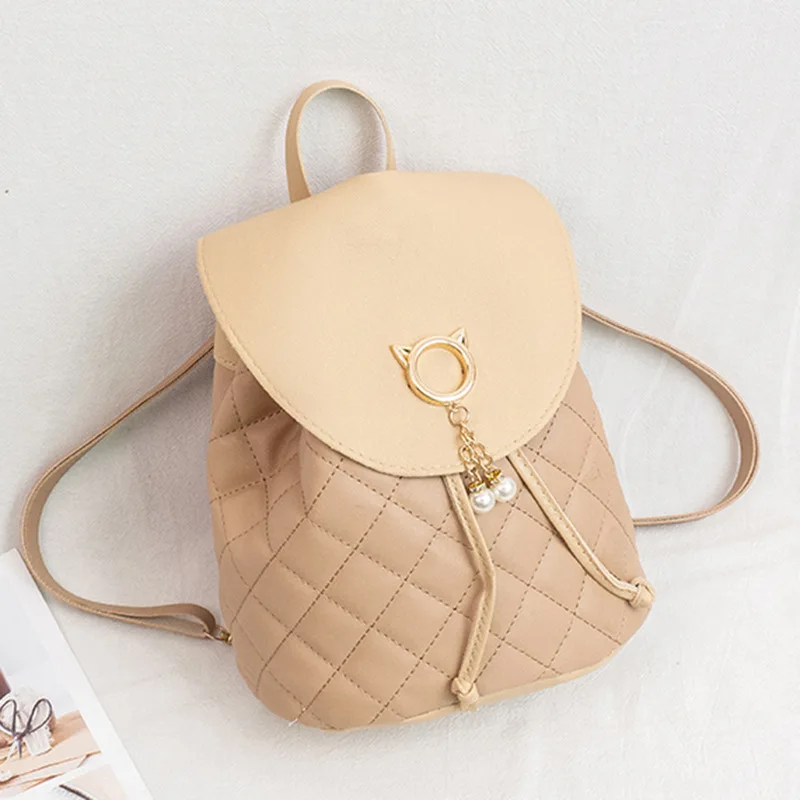 2024 Wholesale mini senior sense backpack girls light luxury small school bag leisure backpack