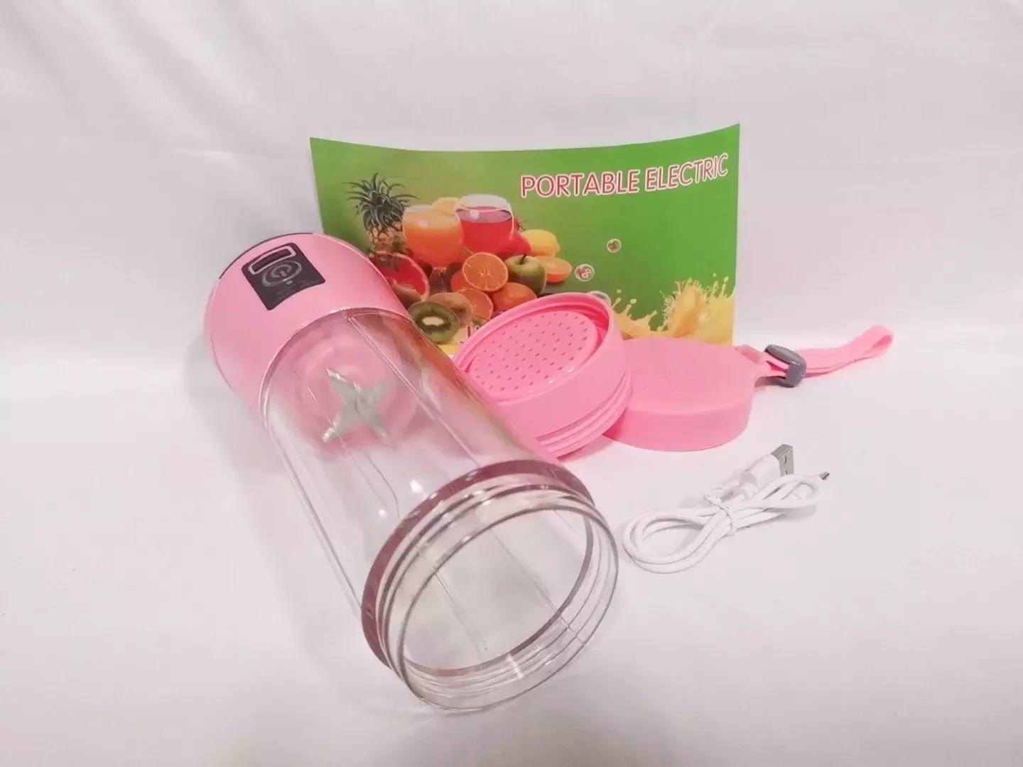 Portable Electric Juicer Fruit Milkshake Mixers Juicers Cup