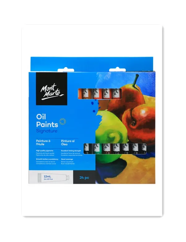 mont marte oil paints 24pc x 12ml