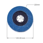 Disc 125mm 5inch 125X22MM Zircoina Flap Disc With MPA Certification