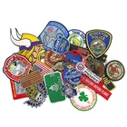 Badges Badges Factory Wholesale High Quality Iron On Hook And Loop Custom Badges Custom Embroidery Patches