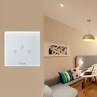 Sale Standard Hot Sale Uk Standard 3 Gang 2 Way Wall Wifi Touch Screen Smart Switch Light Switch